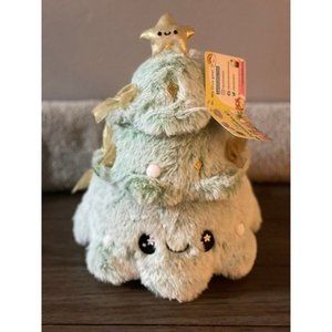 Squishable Flocked Christmas Stuffed Xmas Tree Stuffed Animal Plush Toy
